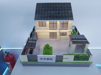 Maqueta de Edificio en Miniatura a Escala para Exhibición y Decoración