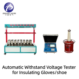 Machine de test automatique des gants et des chaussures isolants ZT800A avec test de résistance à la <span class=keywords><strong>tension</strong></span> de fréquence électrique, test de courant de fuite - Product Image 5