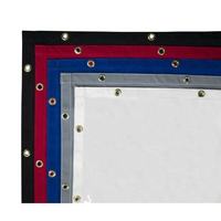Housse de toile de ring de boxe professionnelle imperméable pour cage de MMA et utilisation en boxe/lutte, personnalisable