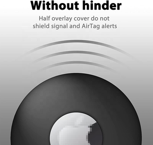Funda de silicona con etiqueta de aire, soporte Airtag para <span class=keywords><strong>Collar</strong></span> de perro, <span class=keywords><strong>Collar</strong></span> antipérdida para gatos, arnés para mascotas, suministros impermeables para mascotas - Product Image 3