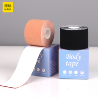 Cinta Adhesiva Invisible para Levantamiento de Pechos para Mujer, Cinta Adhesiva de Talla Grande, sin Tirantes, Push Up, Cubierta para Pezón, 6cm x 5m