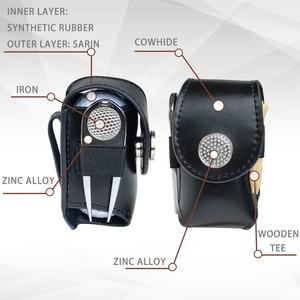 Pochette de <span class=keywords><strong>golf</strong></span> portable Matériau en cuir de vachette Deux couleurs disponibles Pochette de <span class=keywords><strong>golf</strong></span> de mode Sac d'accessoires de <span class=keywords><strong>golf</strong></span> - Product Image 5