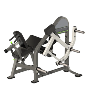 Équipement de musculation Gym Fitness Plaque chargée Double fonction 2 en 1 Extension de jambe assise et machine d'exercice Leg Curl - Product Image 1