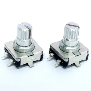 11mm incremental rotativo encoder parafuso botão mini codificador rotativo com botão