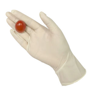 Gants d'examen en latex de Malaisie de haute qualité i-Glove, poudre légère, lisses et durables - Product Image 6