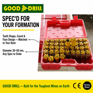 Foret à boutons 20 points <span class=keywords><strong>pour</strong></span> roche dure, foret de mine en carbure de tungstène <span class=keywords><strong>pour</strong></span> le forage de trous de dynamitage - Product Image 3