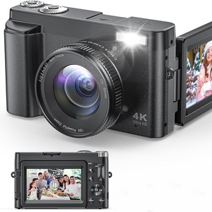 กล้องถ่ายดิจิตอล48MP 3.0 "กล้องเว็บแคมยูทูป, กล้องเว็บแคมวินเทจซูมดิจิตอล Wi-Fi 18X ขนาด4K - Product Image 6