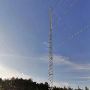 60M 80 metros 100M 120m Precio bajo Alta calidad Guyed Wire Mast Comunicación de acero <span class=keywords><strong>Antena</strong></span> de telecomunicaciones <span class=keywords><strong>Torre</strong></span> de medición de viento - Product Image 1