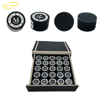 Rayspeed prêt à être expédié, embout de queue de billard Kamui noir de 14 mm avec embout transparent, accessoires pour queue de billard