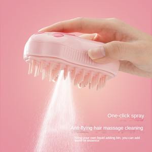 Peine para Gatos y Cepillo para Perros con Rociador de un Solo Clic, Juguete Interactivo para Mascotas, Eliminación de Pelo, Suministros para Gatos y Perros - Product Image 4