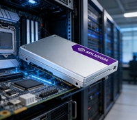 Solidigm P5520 SSDPF2KX038T11Z 3.84TB PCIe 4.0 NVMe U.2 SSD Enterprise untuk Server Pusat Data