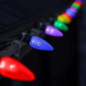 Sáng thương mại cấp <span class=keywords><strong>C9</strong></span> đèn giáng sinh dẫn bóng đèn trắng ấm ngoài trời trang trí kỳ nghỉ - Product Image 3