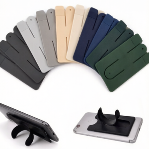 Brazalete para Teléfono Móvil, Cartera Inteligente, Tarjetero, Soporte para Teléfono, Diseño Simple, Adhesivo de Silicona para Tarjetas, Compatible con Todos los Teléfonos - Product Image 1