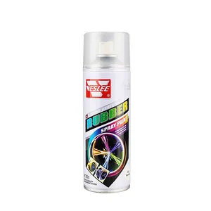 Cerchio protettivo per auto Spray colorato in gomma pelabile per auto