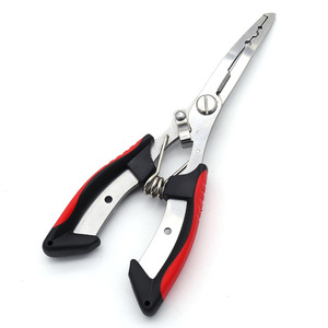 Lu Ban's Work Fishing Plier Stainless Steel Curved Lure Cutters Portable Outdoor Use - Product Image 2