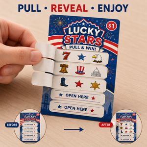 Personalized Play Tear Open Prize <b>Cards</b> Customized Cartoon Pattern Logo Printing Pull-Tab <b>Card</b> for Gift Discount <b>Cards</b> Charity - Product Image 3