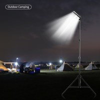 Lampe télescopique Portable à LED de 5V, avec port USB, imperméable, éclairage réglable, idéale pour le Camping, les voyages, la pêche