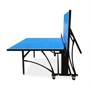 Table de ping-pong Konford de haute qualité, pliable, 6 mm ACP, avec roues mobiles de 75 mm, marque personnalisée, SMC Pingpong, tables de tennis de table OEM - Product Image 3