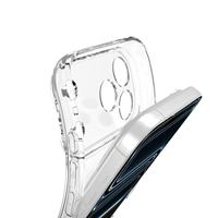 Coque de téléphone portable en TPU souple mat transparente avec protection d'objectif et anti-chute pour iPhone 17 Pro Max 16 Plus – Prix abordable