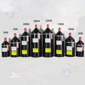 طقم ألياف بصرية لطائرة بدون طيار FPV بمدى 3 كم و5 كم و10 كم و15 كم و20 كم و30 كم للاتصال الخارجي مع وحدة هوائية ووحدة أرضية - Product Image 2