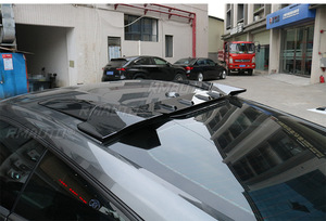 สปอยเลอร์หลังคา Mustang สีดำเงา สไตล์คอมแบท สปอยเลอร์ฝากระโปรงท้าย ชุดแต่งปีกหลัง สำหรับ Ford Mustang 2015-2020 อุปกรณ์ตกแต่งรถยนต์ - Product Image 3