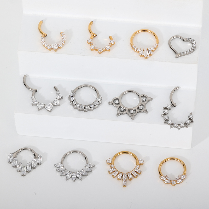 Luxury Jewelry ASTM F136 Titanium Pear