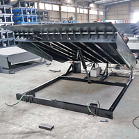 Niveleur de quai hydraulique fixe, plateforme de chargement et de déchargement logistique, élévateur de conteneurs en acier au manganèse de haute qualité 1350 mm