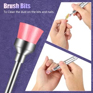 Juego de Brocas de Acero Inoxidable para Uñas, Forma Cónica, para Remover Cutículas, Acrílico y Gel, Manicura y Pedicura - Product Image 2