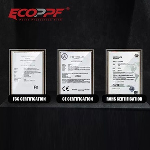 Pellicola Protettiva per Vernice <span class=keywords><strong>Auto</strong></span> ECOPPF di Alta Qualità in TPU Nero Lucido ad Alta Trasparenza - Product Image 5