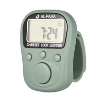 Compteur numérique électronique à 5 canaux en gros d'usine avec écran LCD, batterie rechargeable USB, en plastique