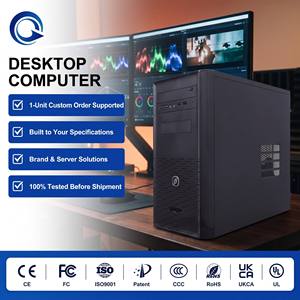 คอมพิวเตอร์ตั้งโต๊ะสำหรับธุรกิจ โรงงานผลิตแบบ OEM ODM ใช้ซีพียู Core I5 I7 N100 5 สำหรับสำนักงาน รุ่นที่ 1 คอมพิวเตอร์ตั้งโต๊ะธุรกิจแบบกำหนดเองที่ออกแบบมาเฉพาะ - Product Image 1