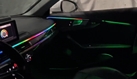 Cardoo - Éclairage d'ambiance 64 couleurs pour Audi A4 A5 S5 B9 2017-2025 - Éclairage LED dynamique/RGB pour l'intérieur de la voiture - Accessoires de mise à niveau