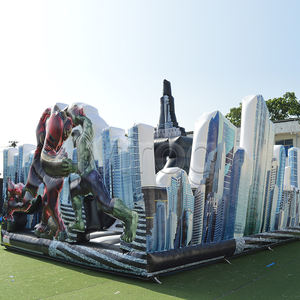 Château gonflable de super-héros de qualité commerciale pour enfants - Product Image 3