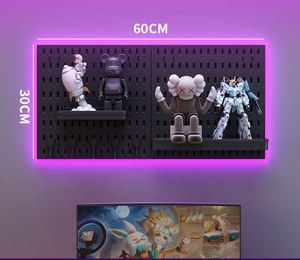 Pannelli Organizer da parete Pegboard <span class=keywords><strong>Display</strong></span> Pegboard da parete con montaggio a parete pioli organizzatore e deposito con accessori per il gioco - Product Image 5