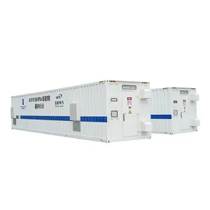 ESS 5MWh 5000KWh 1460V 56T Sistema De Compartimento De Bateria Recipiente Sistemas De Armazenamento De Energia Recipiente De Armazenamento De Energia Solar