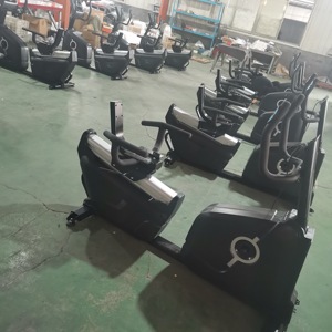 Fábrica de equipos de fitness Venta al por mayor Bicicleta reclinada magnética Bicicleta de ciclismo estática - Product Image 6