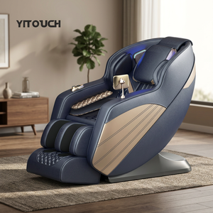 AI Voice Massage <b>Chair</b> Full Body SL Track <b>Zero</b> <b>Gravity</b> Vending Leg Scraping Rolleb 3D Home Black-PU Leather D0100X35G16 - Product Image 3