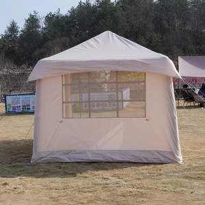 Gió cao 4.8 mét vuông sang trọng Inflatable cắm trại lều với màn hình lớn Oxford vải tính năng di động - Product Image 4