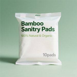 Mini servilleta sanitaria de carbón de bambú <span class=keywords><strong>extra</strong></span> grande con control de olores, toalla de hoja superior para adolescentes OEM - Product Image 2