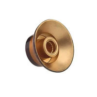 Knob Gitar Kontrol Kecepatan Model Lonceng Plastik Amber, Cocok untuk Gitar Elektrik LP, Suku Cadang Pengganti, Dijual Murah