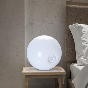 Round Ball Lamp Cover <strong>Lighting</strong> Cover Hand-<strong>made</strong> <strong>Shade</strong> <strong>Custom</strong> Frosted Borosilicate Glass with G9 Thread Mouth 80mm Diameter - Product Image 1