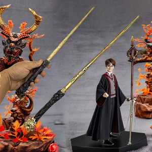 Black Myth WuKong Arme de jeu Ruyi Golden Cudgel, Bâton du Roi Singe en métal pour garçons, Modèle de figurine du Pilgrimage to the West - Product Image 2