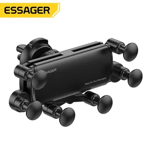 ESSAGGER 2022 Turista Seis Pontos Design Estável Gravidade Car Mount Telefone Titular