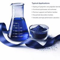 Colorant Dispersé Bleu Foncé 2GLS Marque LIE CHEN Vente en Gros Poudre Colorante Textile Cuir Polyester Colorant Chimique Bleu 79 CAS