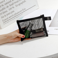 Trousse de Maquillage de Voyage Personnalisable pour Femme avec Fermeture Éclair, Sac Cosmétique à Lettres, Organisateur de Maquillage pour Crayon à Sourcils, Rouge à Lèvres et Eye-liner Noir