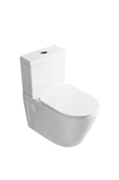 WC suspendu mural moderne européen avec réservoir intégré, sanitaires en céramique pour salle de bain