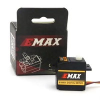 Servomoteur analogique en métal EMAX officiel Micro ES09MD ES09MA ES09D ES09A 12g à double roulement, servomoteur analogique en plastique pour avion planeur RC
