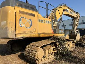 รถขุดตีนตะขาบขนาดใหญ่ Caterpillar CAT 365E มือสอง น้ำหนัก 65 ตัน เครื่องยนต์ C9.3 แท้ บุ้งกี๋ขนาด 3 ลูกบาศก์เมตร ชั่วโมงการทำงานต่ำ เหมาะสำหรับงานขุดเหมือง - Product Image 1