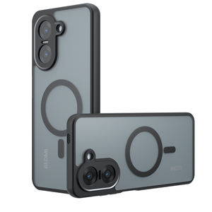 <span class=keywords><strong>Cover</strong></span> Protettiva Magnetica Antiurto con Finitura Opaca Effetto Pelle <span class=keywords><strong>per</strong></span> Cellulari Xiaomi <span class=keywords><strong>Redmi</strong></span> A5 4G/POCO C71 - Product Image 1