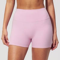 Shorts de yoga best-seller pour le rehaussement des fessiers, shorts d'entraînement effet seconde peau avec surpiqûres contrastées pour femmes, idéaux pour la gym, la course et le Pilates